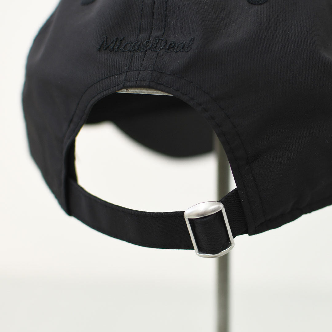 MICA&DEAL [マイカアンドディール] MICA×NEW ERA water-repellent cap [0125410355] マイカ×ニューエラ 撥水キャップ・シンプル・ベースボールキャップ・ナイロンキャップ・LADY'S [2025AW]