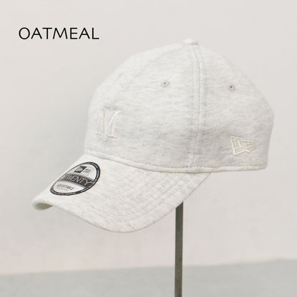 MICA&DEAL [マイカアンドディール] MICA×NEW ERA "M"ロゴ刺繍裏毛CAP-9TWENTY [0125410357] マイカ×ニューエラ ウラケキャップ・裏毛キャップ・シンプル・ロゴ・コラボキャップ・9TWENTYモデル・LADY'S [2025AW]