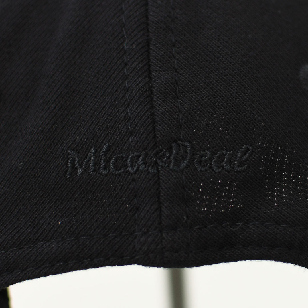 MICA&DEAL [マイカアンドディール] MICA×NEW ERA "M"ロゴ刺繍裏毛CAP-9TWENTY [0125410357] マイカ×ニューエラ ウラケキャップ・裏毛キャップ・シンプル・ロゴ・コラボキャップ・9TWENTYモデル・LADY'S [2025AW]