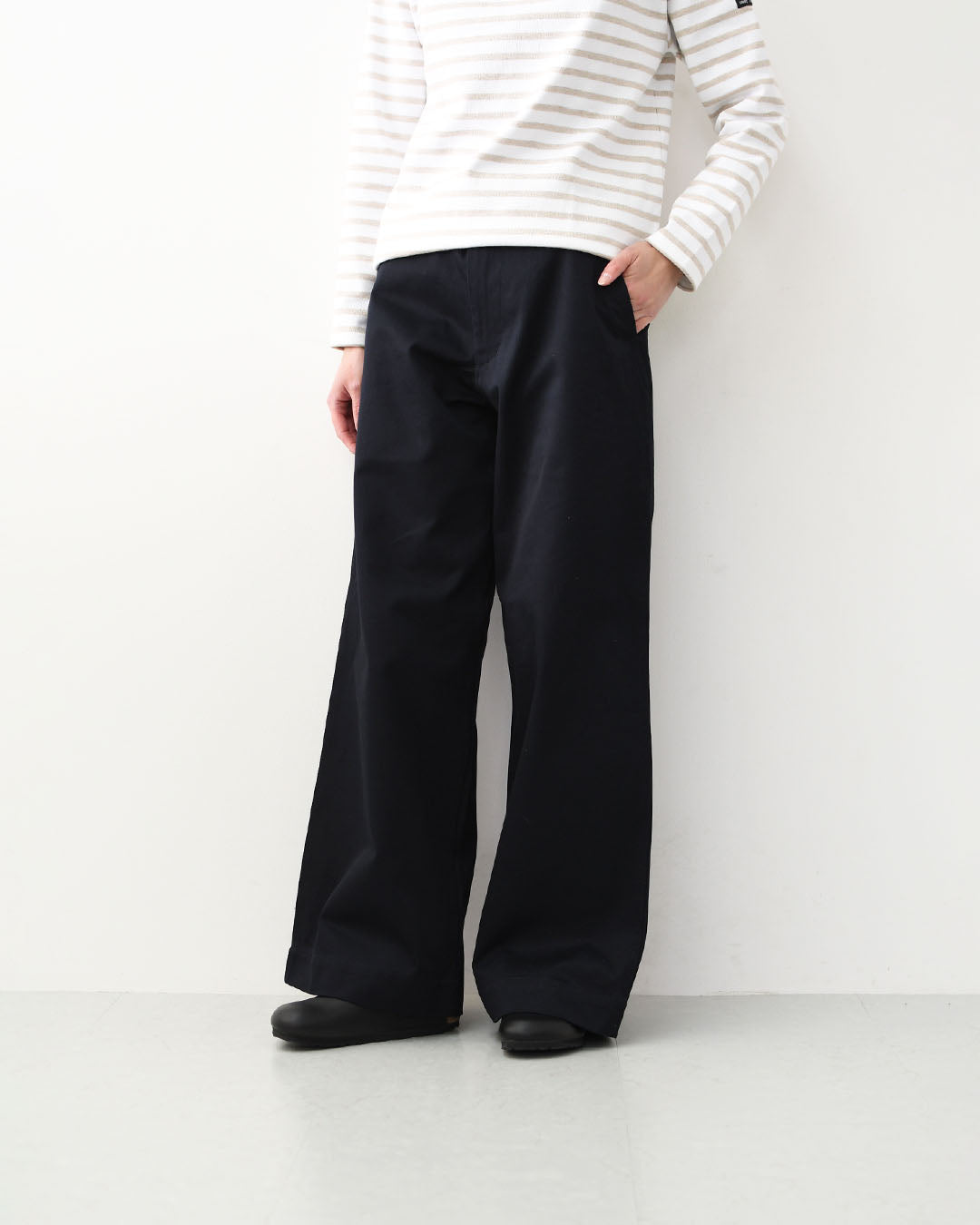 MICA&DEAL [マイカアンドディール] buggy like wide pt [0126103014] バギーライクワイドパンツ・チノワイドパンツ・大人きれい・美シルエット・LADY'S [2026SS]
