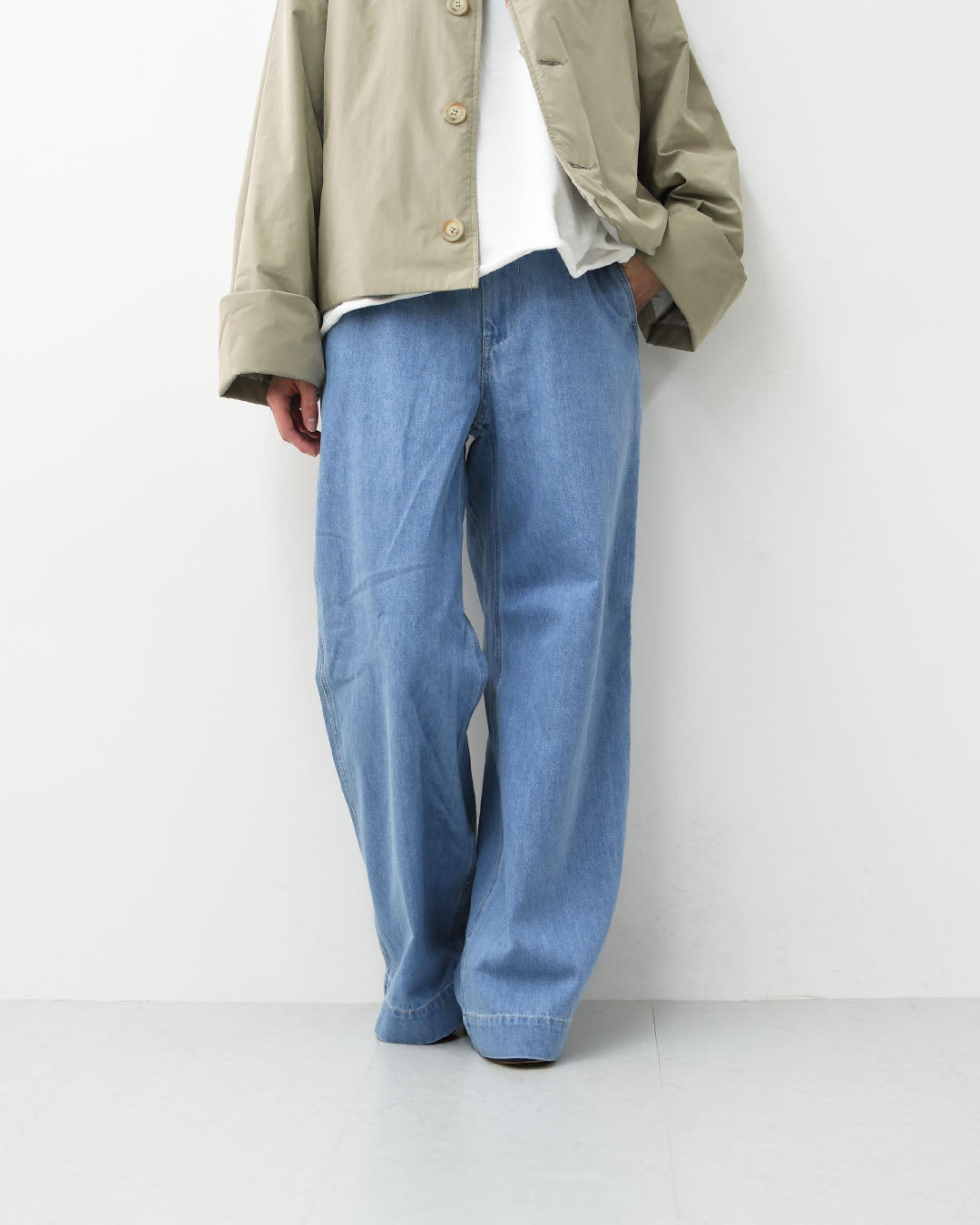 MICA&DEAL [マイカアンドディール] buggy like wide pt [0126103014] バギーライクワイドパンツ・チノワイドパンツ・大人きれい・美シルエット・LADY'S [2026SS]