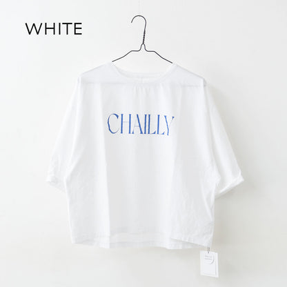 MICA&DEAL [マイカアンドディール] "CHAILLY" print pullover [0126109036] プリントプルオーバー・ゆったりシルエット・カットソー・七分袖・キレイめ・LADY'S [2026SS]