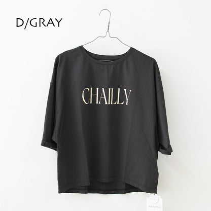 MICA&DEAL [マイカアンドディール] "CHAILLY" print pullover [0126109036] プリントプルオーバー・ゆったりシルエット・カットソー・七分袖・キレイめ・LADY'S [2026SS]