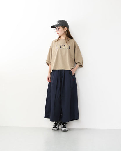 MICA&DEAL [マイカアンドディール] "CHAILLY" print pullover [0126109036] プリントプルオーバー・ゆったりシルエット・カットソー・七分袖・キレイめ・LADY'S [2026SS]