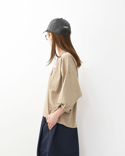 MICA&DEAL [マイカアンドディール] "CHAILLY" print pullover [0126109036] プリントプルオーバー・ゆったりシルエット・カットソー・七分袖・キレイめ・LADY'S [2026SS]