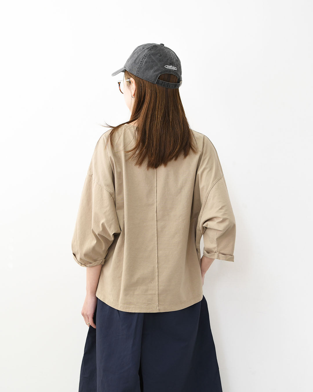 MICA&DEAL [マイカアンドディール] "CHAILLY" print pullover [0126109036] プリントプルオーバー・ゆったりシルエット・カットソー・七分袖・キレイめ・LADY'S [2026SS]