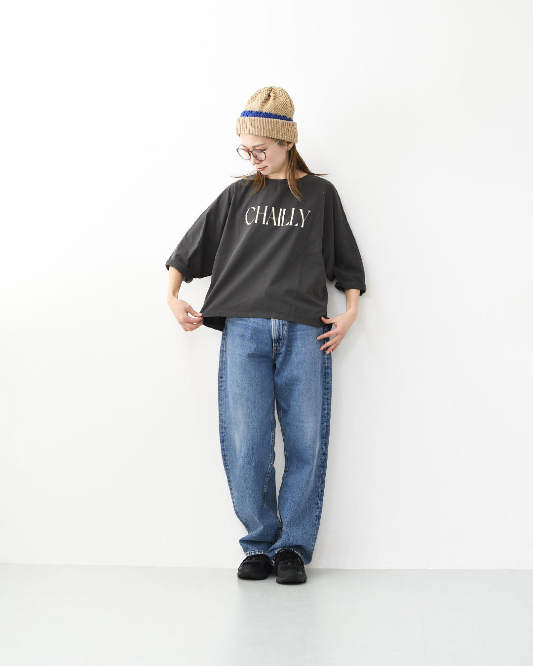 MICA&DEAL [マイカアンドディール] "CHAILLY" print pullover [0126109036] プリントプルオーバー・ゆったりシルエット・カットソー・七分袖・キレイめ・LADY'S [2026SS]