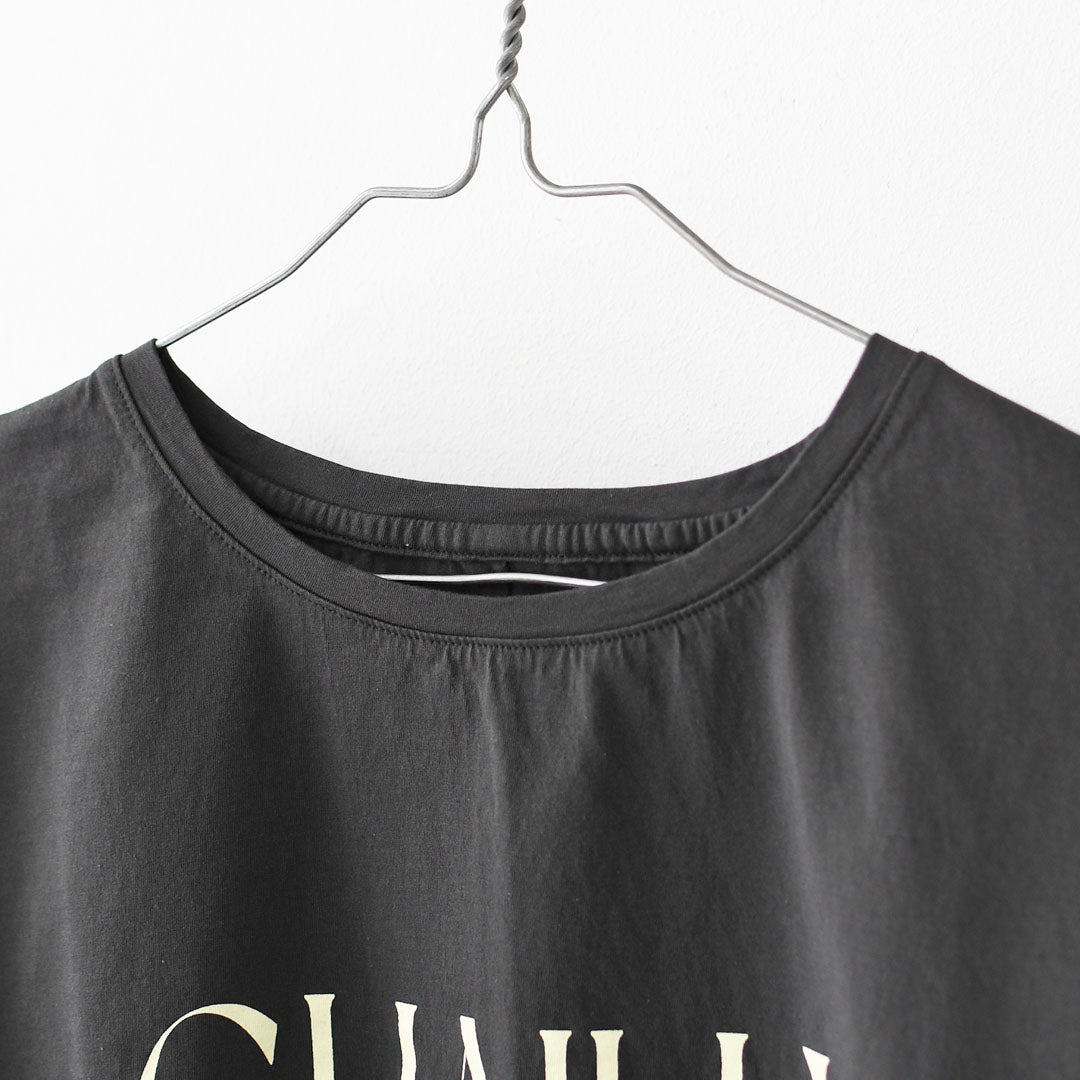 MICA&DEAL [マイカアンドディール] "CHAILLY" print pullover [0126109036] プリントプルオーバー・ゆったりシルエット・カットソー・七分袖・キレイめ・LADY'S [2026SS]