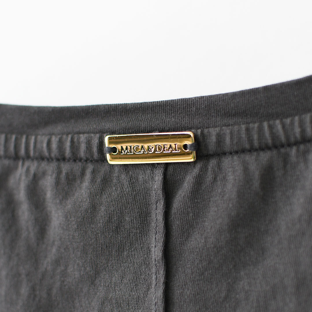 MICA&DEAL [マイカアンドディール] "CHAILLY" print pullover [0126109036] プリントプルオーバー・ゆったりシルエット・カットソー・七分袖・キレイめ・LADY'S [2026SS]