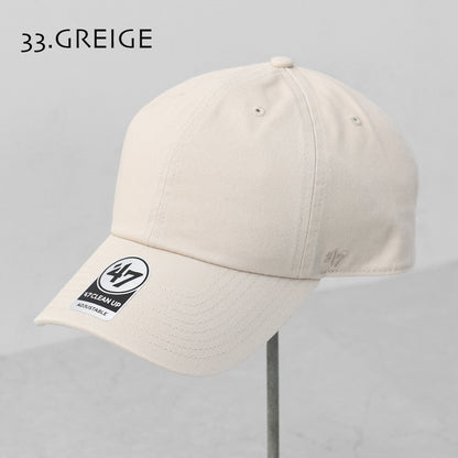MICA&DEAL [マイカアンドディール] '47×MICA&DEAL クリーンナップCAP [0126110063] キャップ・シンプル・アジャスタブルキャップ・コットンキャップ・刺繍キャップ・LADY'S [2026SS]