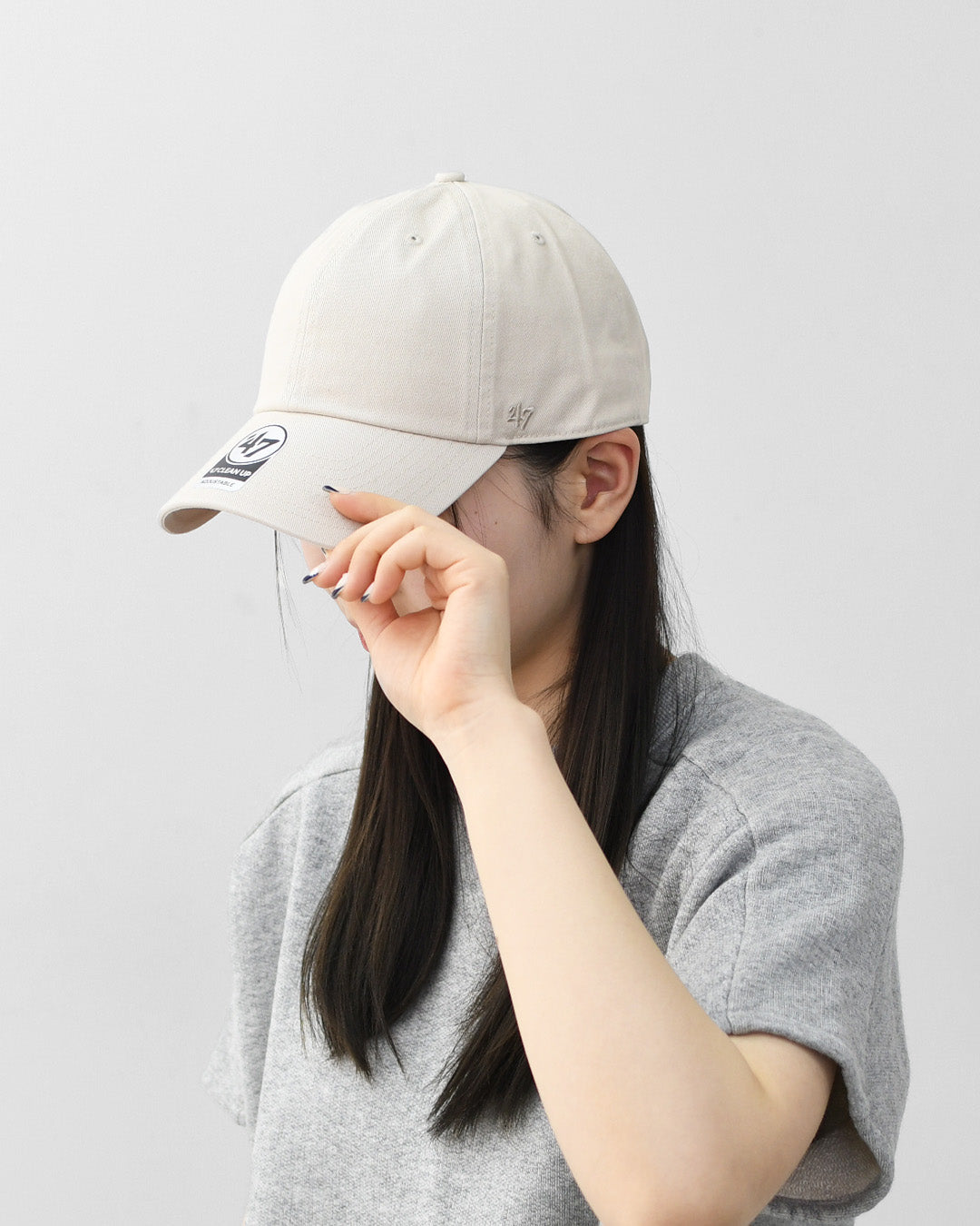 MICA&DEAL [マイカアンドディール] '47×MICA&DEAL クリーンナップCAP [0126110063] キャップ・シンプル・アジャスタブルキャップ・コットンキャップ・刺繍キャップ・LADY'S [2026SS]