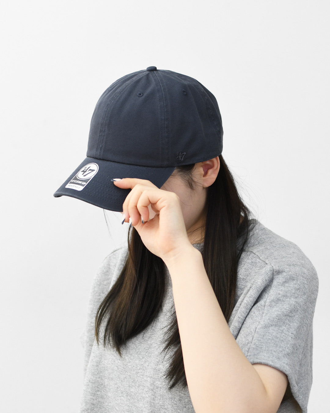MICA&DEAL [マイカアンドディール] '47×MICA&DEAL クリーンナップCAP [0126110063] キャップ・シンプル・アジャスタブルキャップ・コットンキャップ・刺繍キャップ・LADY'S [2026SS]