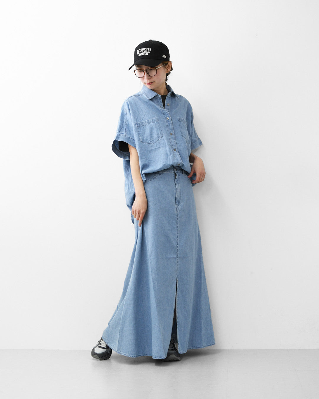 MICA&DEAL [マイカアンドディール] flare denim sk [0126202118] フレアデニムスカート・スカート・フレアスカート・デニムスカート・LADY'S [2026SS]