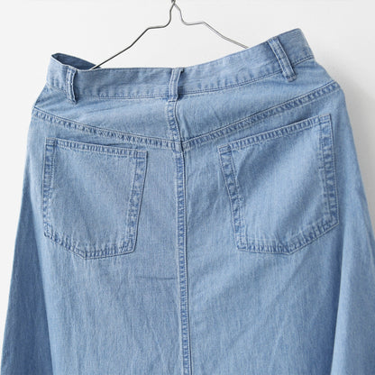 MICA&DEAL [マイカアンドディール] flare denim sk [0126202118] フレアデニムスカート・スカート・フレアスカート・デニムスカート・LADY'S [2026SS]
