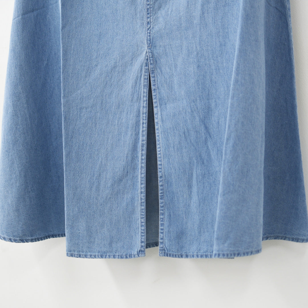 MICA&DEAL [マイカアンドディール] flare denim sk [0126202118] フレアデニムスカート・スカート・フレアスカート・デニムスカート・LADY'S [2026SS]
