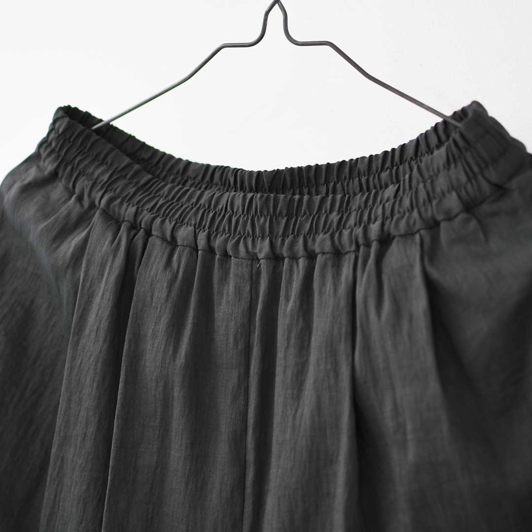 MICA&DEAL [マイカアンドディール] sheer wide pt [0126203108] シアーワイドパンツ・イージーパンツ・タックパンツ・上品・ルーズシルエット・ワイドシルエット・LADY'S [2026SS]