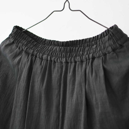 MICA&DEAL [マイカアンドディール] sheer wide pt [0126203108] シアーワイドパンツ・イージーパンツ・タックパンツ・上品・ルーズシルエット・ワイドシルエット・LADY'S [2026SS]