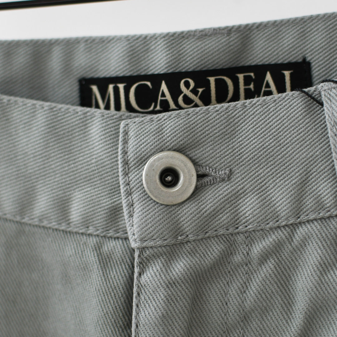 MICA&DEAL [マイカアンドディール] twist color denim pt [0126203121] ツイストカラーデニムコクーンパンツ・デニムパンツ・ルーズシルエット・パンツ・コクーンパンツ・LADY'S [2026SS]