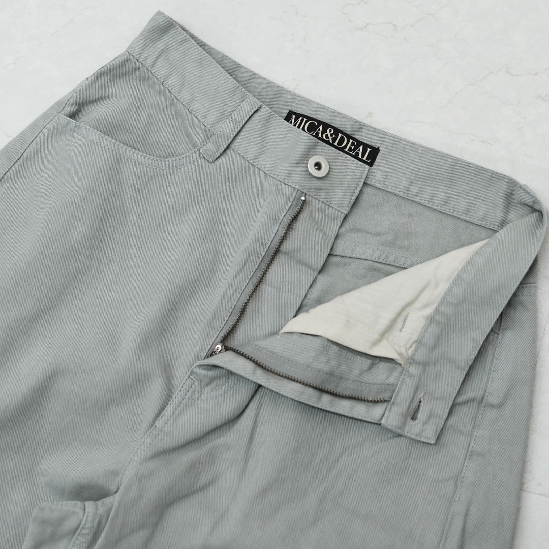 MICA&DEAL [マイカアンドディール] twist color denim pt [0126203121] ツイストカラーデニムコクーンパンツ・デニムパンツ・ルーズシルエット・パンツ・コクーンパンツ・LADY'S [2026SS]