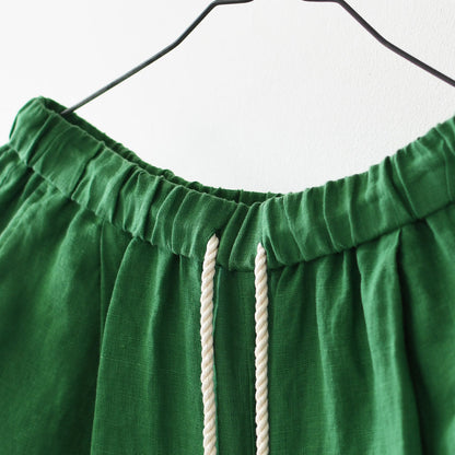 MICA&DEAL [マイカアンドディール] garment dyed linen pt [0126203131] ガーメント ダイド リネン パンツ・製品染めリネンイージーパンツ・リネンパンツ・イージーパンツ・LADY'S [2026SS]