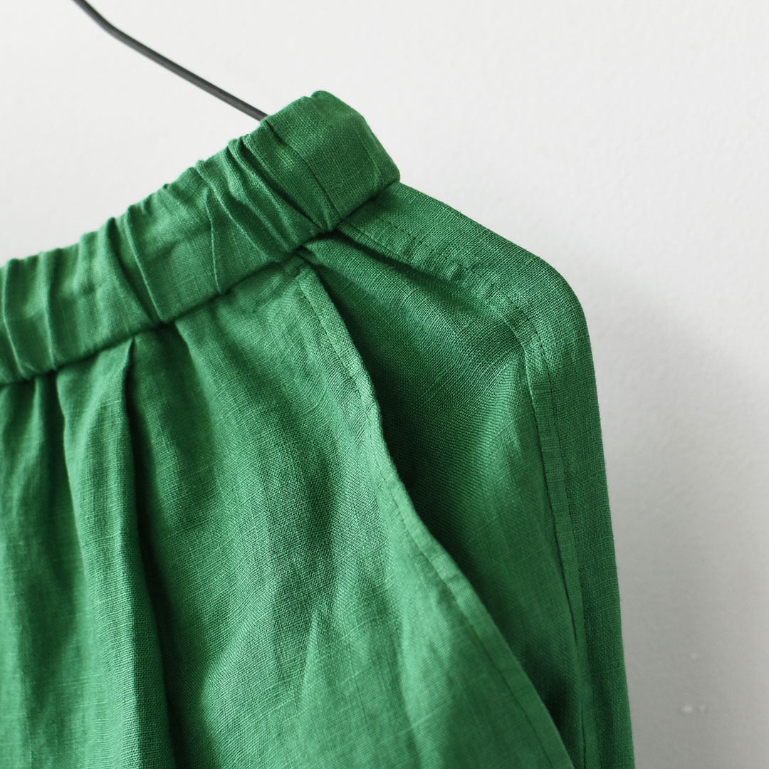 MICA&DEAL [マイカアンドディール] garment dyed linen pt [0126203131] ガーメント ダイド リネン パンツ・製品染めリネンイージーパンツ・リネンパンツ・イージーパンツ・LADY'S [2026SS]