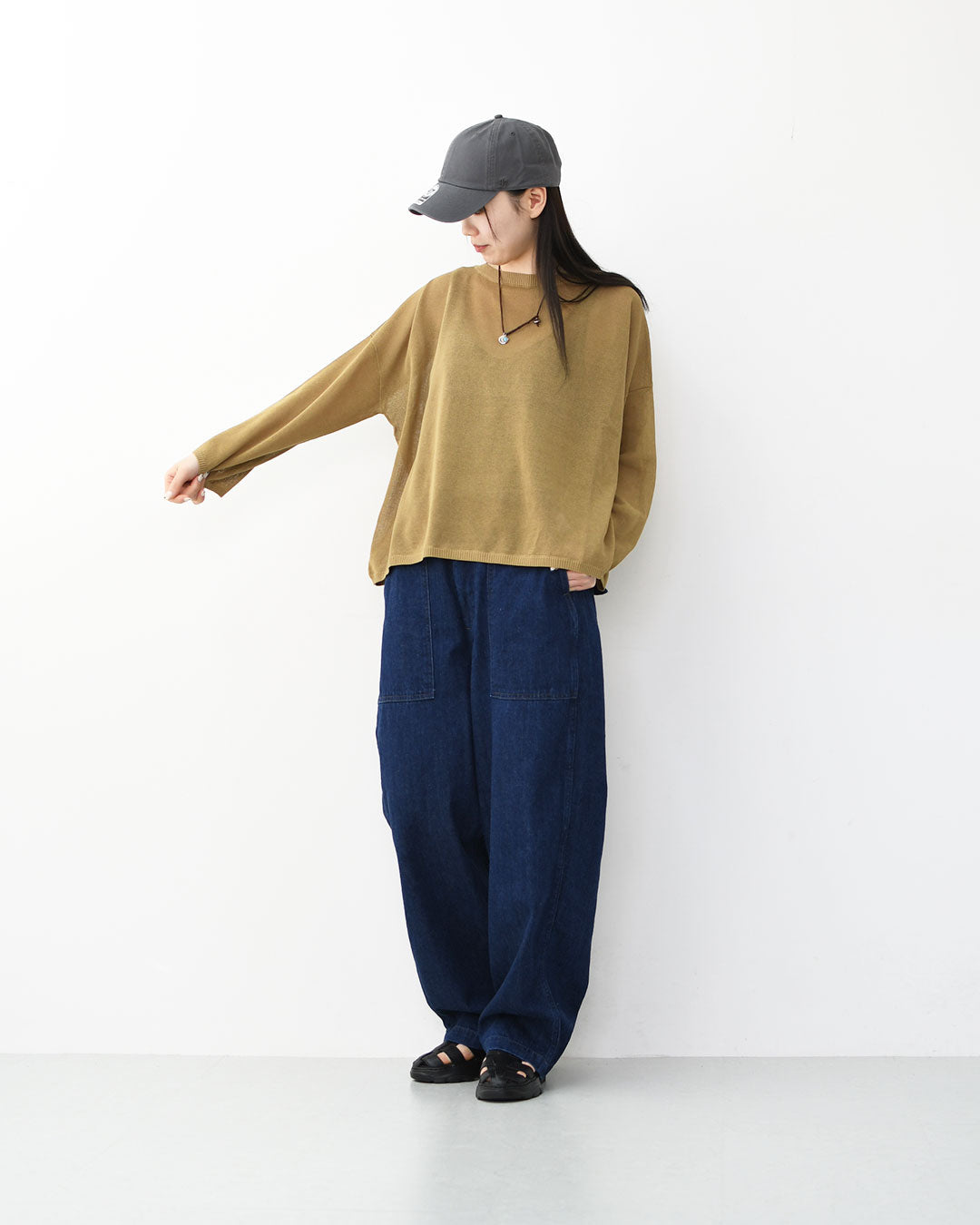 MICA&DEAL [マイカアンドディール] bt/n loose p/o [0126208102] ボートネックニットルーズプルオーバー・ニットプルオーバー・ボートネック・ゆったりシルエット・LADY'S [2026SS]