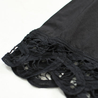 MICA&DEAL [マイカアンドディール] stand collar embroidery bl [0126301080] スタンド カラー バテンレース刺繍 ブラウス・ヴィンテージライク・レース・LADY'S [2026AW]