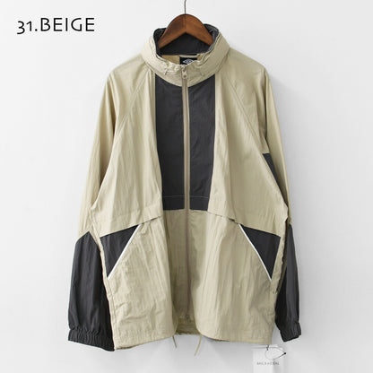 MICA&DEAL [マイカアンドディール] UMBRO collabo bi-color bz [0126306110] アンブロコラボバイカラービーズ・ジャケット・ナイロン製・防寒・アウター・コラボ商品・LADY'S [2026SS]