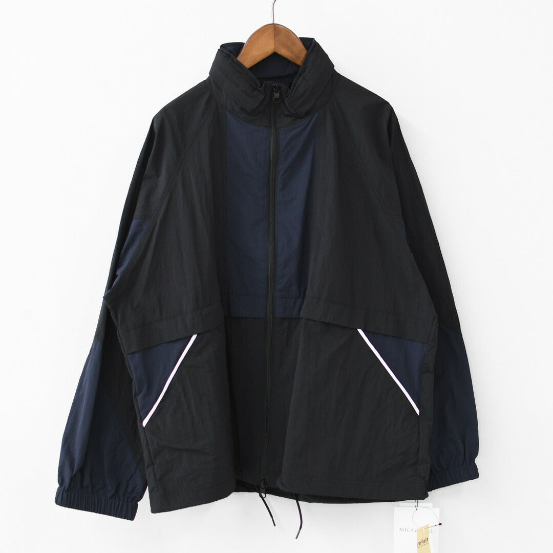 MICA&DEAL [マイカアンドディール] UMBRO collabo bi-color bz [0126306110] アンブロコラボバイカラービーズ・ジャケット・ナイロン製・防寒・アウター・コラボ商品・LADY'S [2026SS]