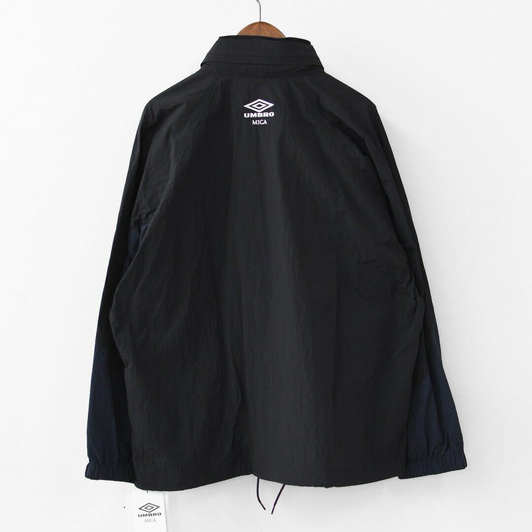 MICA&DEAL [マイカアンドディール] UMBRO collabo bi-color bz [0126306110] アンブロコラボバイカラービーズ・ジャケット・ナイロン製・防寒・アウター・コラボ商品・LADY'S [2026SS]