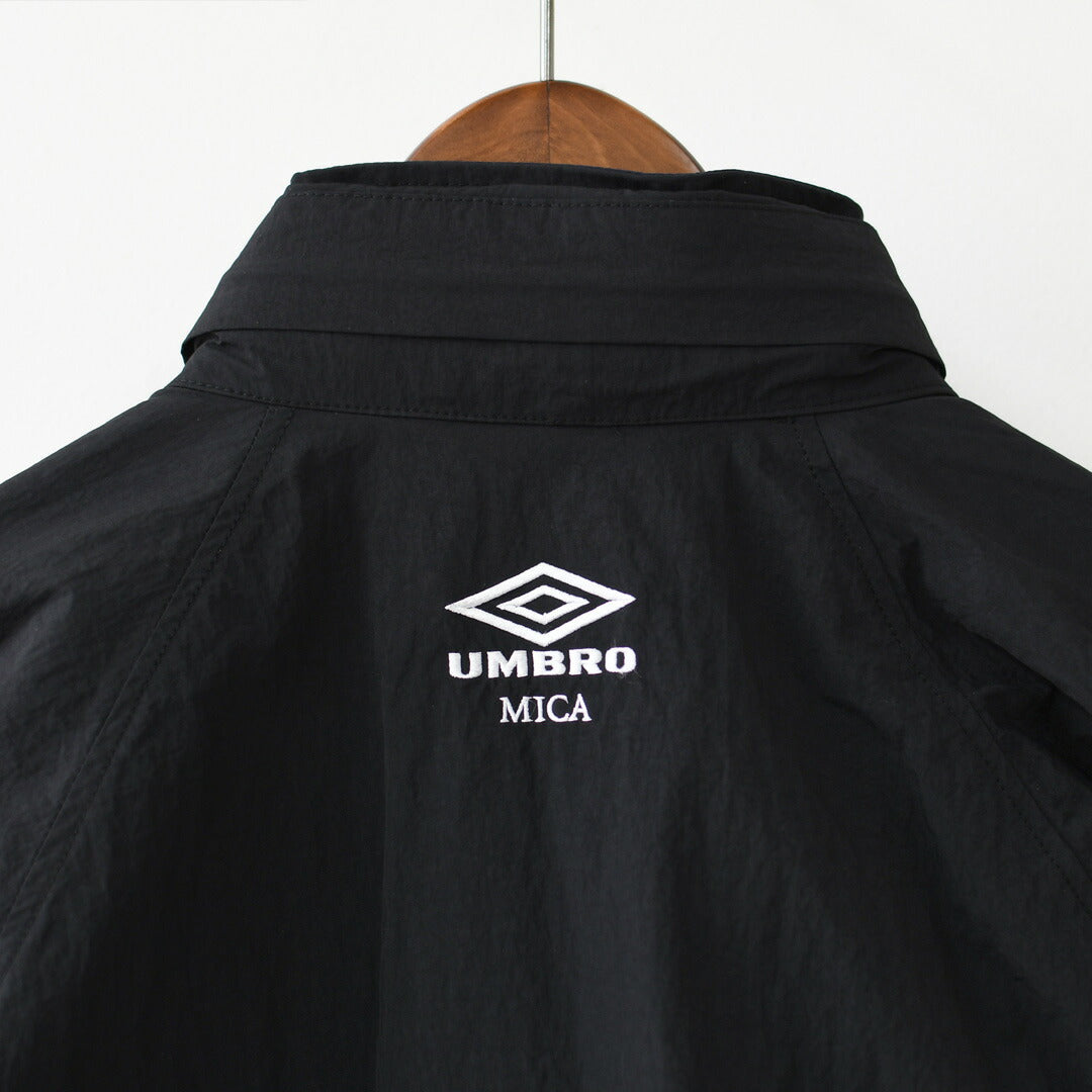 MICA&DEAL [マイカアンドディール] UMBRO collabo bi-color bz [0126306110] アンブロコラボバイカラービーズ・ジャケット・ナイロン製・防寒・アウター・コラボ商品・LADY'S [2026SS]