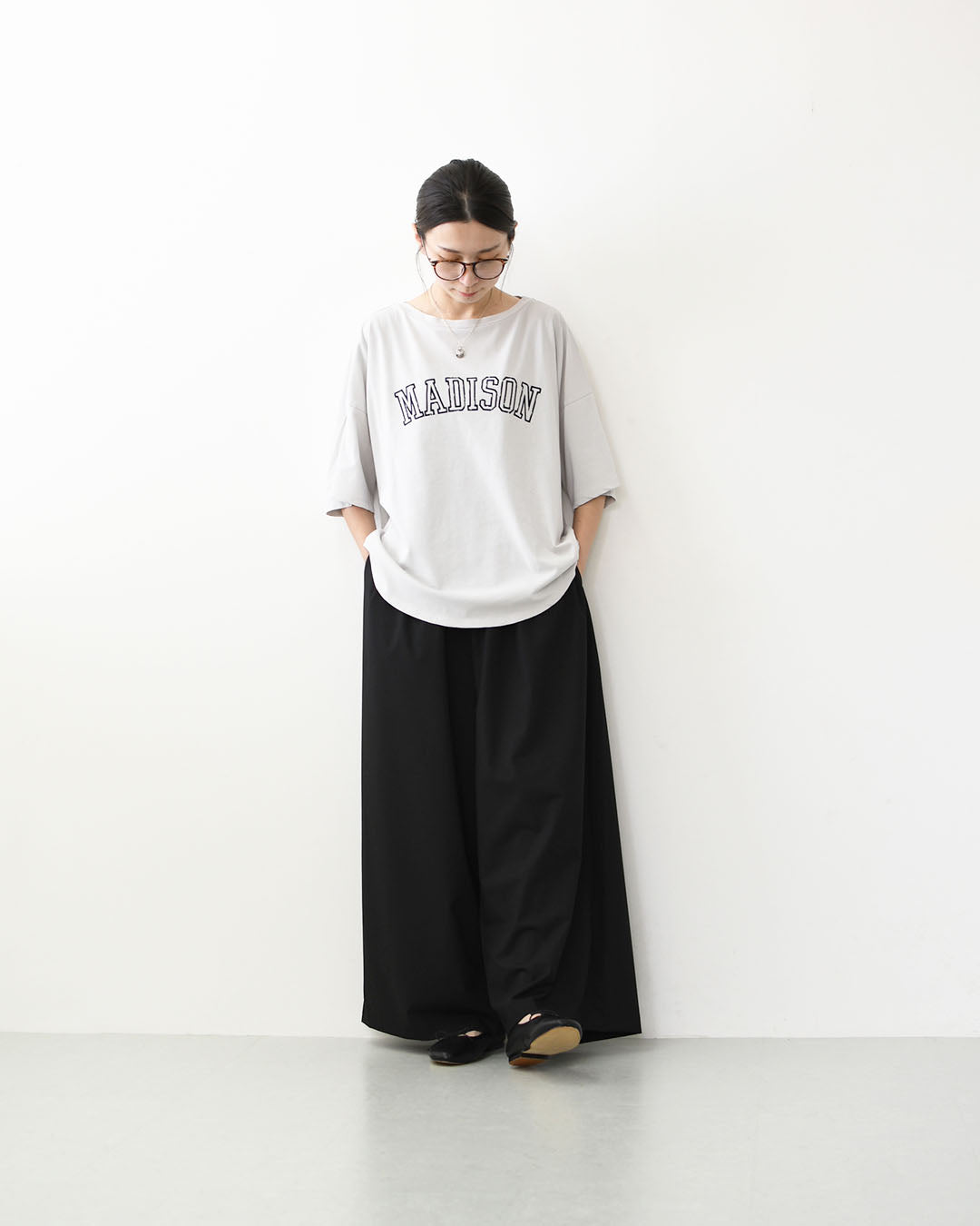 MICA&DEAL [マイカアンドディール] "MADISON" print Tee [0126309064] プリントティー・LADY'S [2026AW]