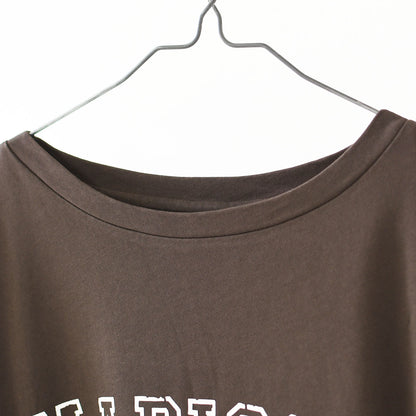 MICA&DEAL [マイカアンドディール] "MADISON" print Tee [0126309064] プリントティー・ゆったりシルエット・カットソー・七分袖・キレイめ・LADY'S [2026AW]