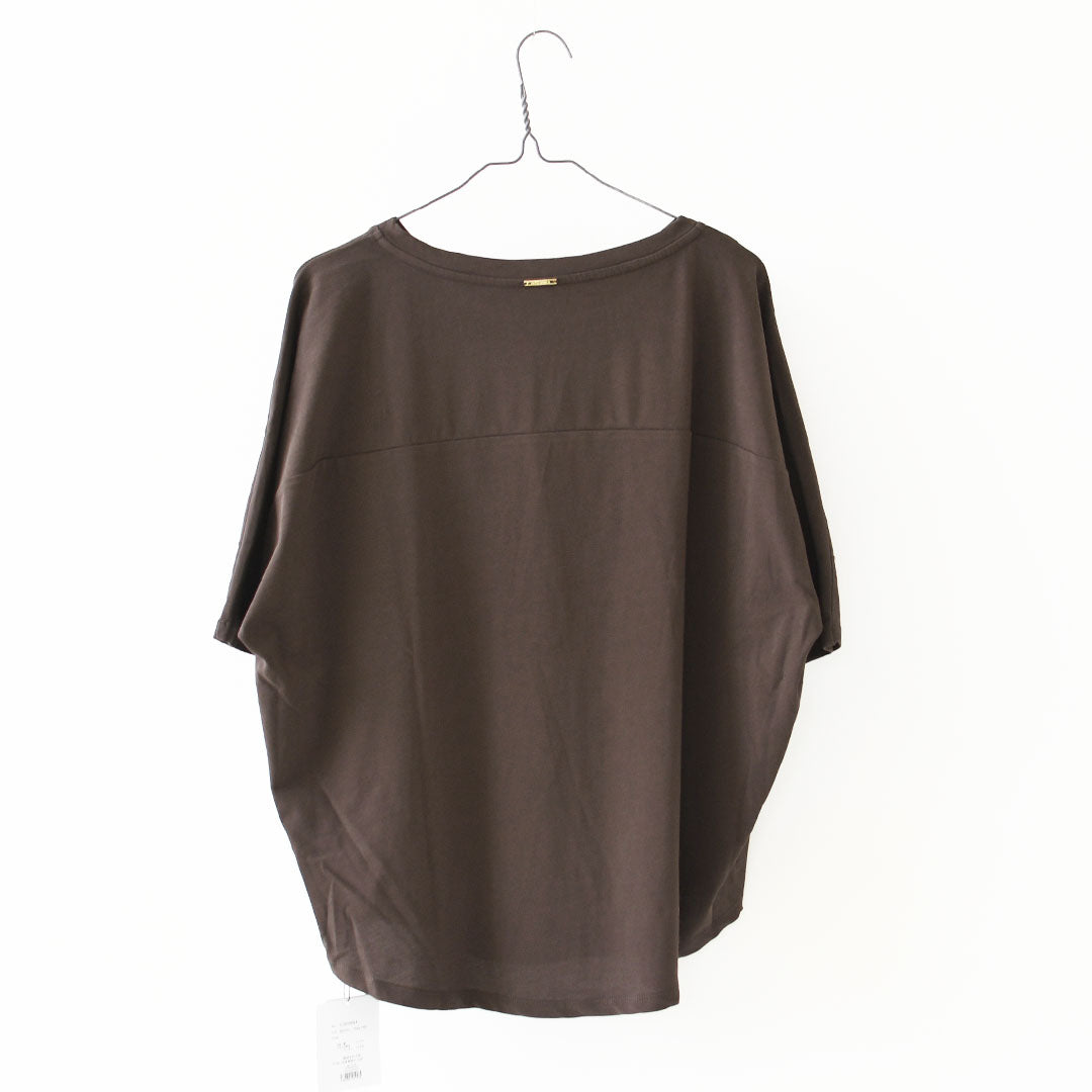 MICA&DEAL [マイカアンドディール] "MADISON" print Tee [0126309064] プリントティー・ゆったりシルエット・カットソー・七分袖・キレイめ・LADY'S [2026AW]