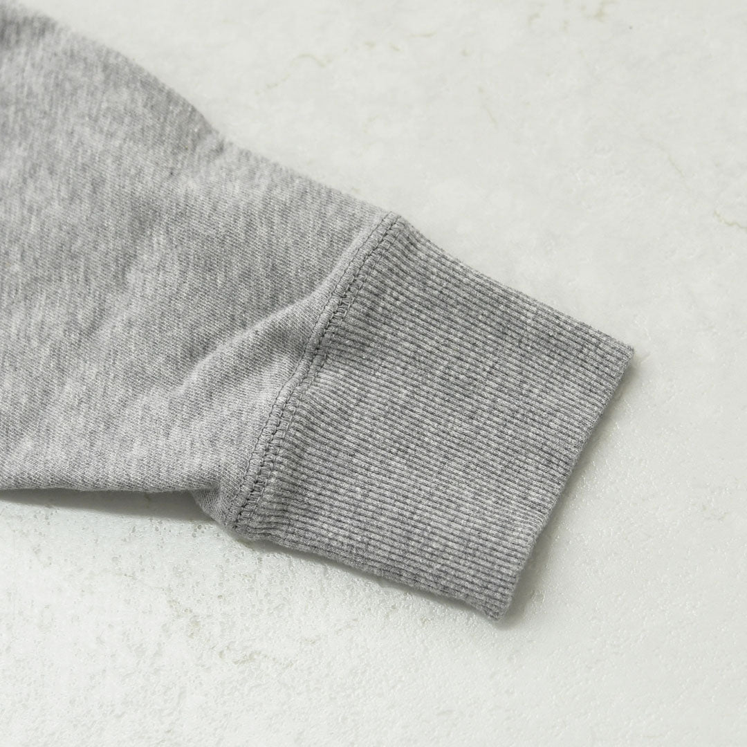MICA&DEAL [マイカアンドディール] MDL flock pt sweat [0126309089] MDL フロッキーロゴプリントスウェット・裏毛スウェット・ナチュラル・ルーズ・プリント・LADY'S [2026AW]