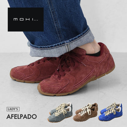 MOHI [モヒ] AFELPADO  [AB713-11-AF] スニーカー・カラフル・おしゃれスニーカー・スエード・カジュアル・シンプル・LADY'S [2026AW]