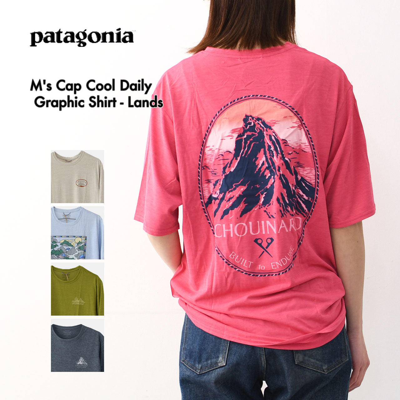 Patagonia  [パタゴニア正規代理店] M's Cap Cool Daily Graphic Shirt - Lands [45385] メンズ・キャプリーン・クール・デイリー・グラフィック・シャツ（ランズ） [2025SS]
