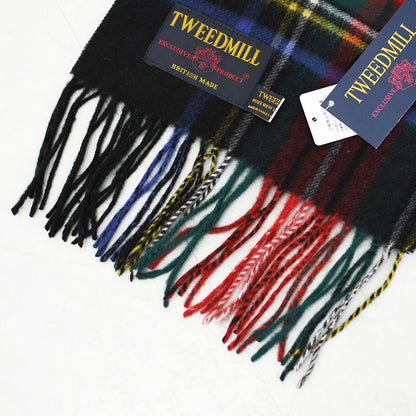 TWEED MILL [ツイードミル] Lumbswool Scarf  [25-190-t] ラムウール スカーフ・チェック柄・ストール・マフラー・LADY'S [2025AW]
