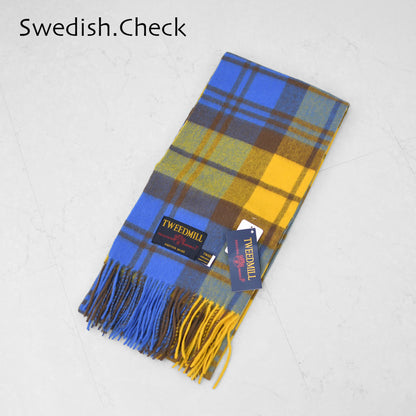 TWEED MILL [ツイードミル] Prestige Lambswool Stole [48-190-wp] プレスティージ ラムウール ストール・チェック柄・ストール・マフラー・大判・LADY'S [2025AW]