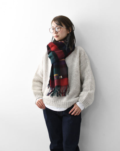 TWEED MILL [ツイードミル] Prestige Lambswool Stole [48-190-wp] プレスティージ ラムウール ストール・チェック柄・ストール・マフラー・大判・LADY'S [2025AW]