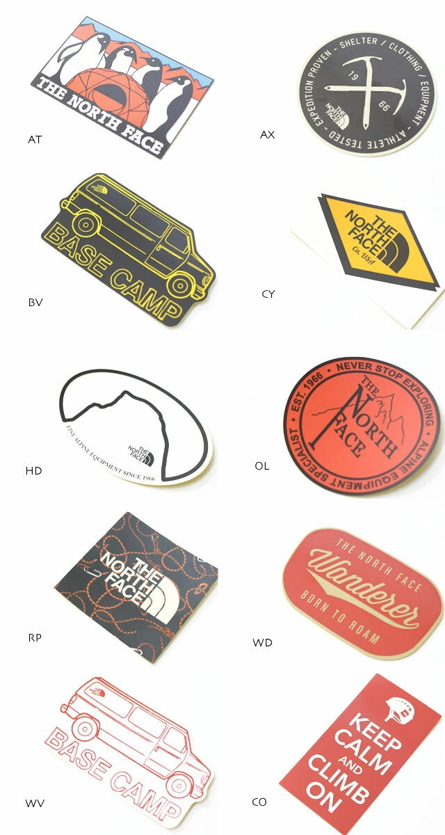 THE NORTH FACE [ザ・ノース・フェイス] TNF PRINT STICKER [NN31710] プリントステッカー[STANDARD]