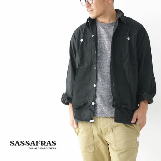 SASSAFRAS[ササフラス] feel sun shirt [SF10514] フィールサンシャツ