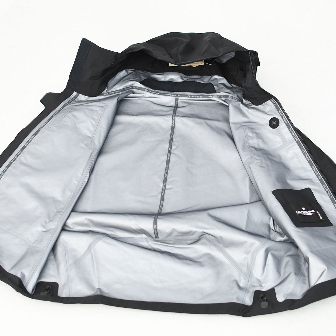 DESCENTE ALLTERRAIN [デサントオルテライン] GORE-TEX 3L SHELL JACKET -ZENCHIKEI-【81】[DO6SWB03M] 3レイヤーシェルジャケット・ゴアテックスシェルジャケット・MEN'S [2026SS]