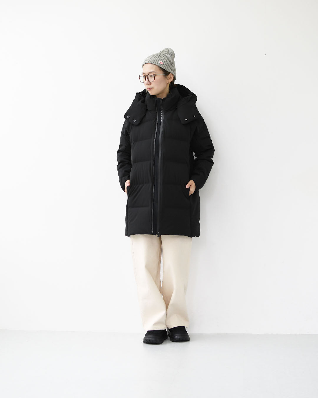 DESCENTE ALLTERRAIN [デサントオルテライン] MIZUSAWA DOWN COAT 「ANCHOR-HC」 [DU5FDJM3L] 水沢ダウン “アンカーハーフコート”・ダウンジャケット・LADY'S [2025AW]