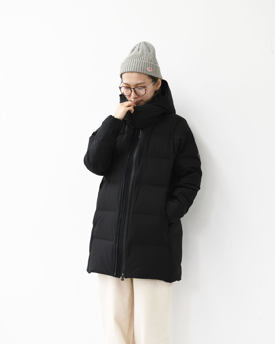 DESCENTE ALLTERRAIN [デサントオルテライン] MIZUSAWA DOWN COAT 「ANCHOR-HC」 [DU5FDJM3L] 水沢ダウン “アンカーハーフコート”・ダウンジャケット・LADY'S [2025AW]