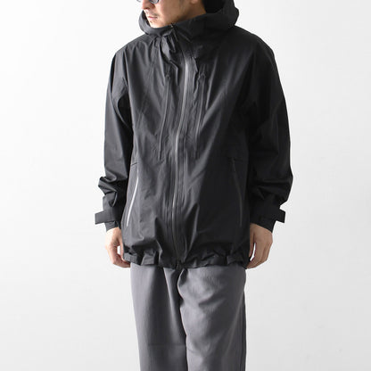 DESCENTE ALLTERRAIN [デサントオルテライン] LIGHTWEIGHT SHELL JACKET [DU5SWBA3M] ライトウェイトシェルジャケット・ナイロンジャケット・耐水性・透湿性・はっ水・防風・軽量・MEN'S [2025SS]