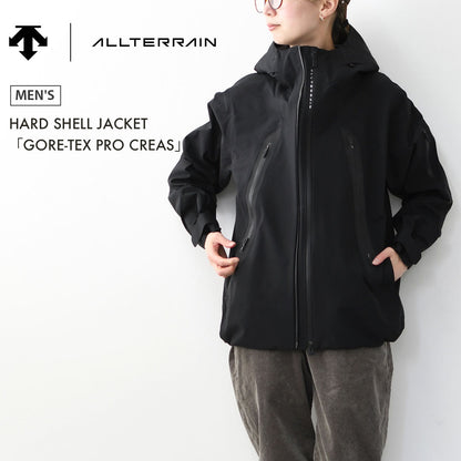 DESCENTE ALLTERRAIN [デサントオルテライン]HARD SHELL JACKET 「GORE-TEX PRO CREAS」 [DU6SWBA2M] ハードシェルジャケット「ゴアテックス プロ クレアス」・MEN'S [2026SS]