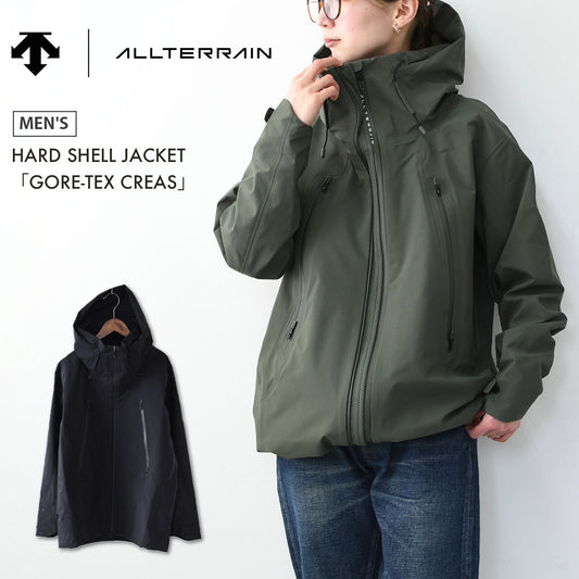 DESCENTE ALLTERRAIN [デサントオルテライン]HARD SHELL JACKET 「GORE-TEX C-KINT CREAS」 [DU6SWBA3M] ハードシェルジャケット“クレアス”・MEN'S [2026SS]