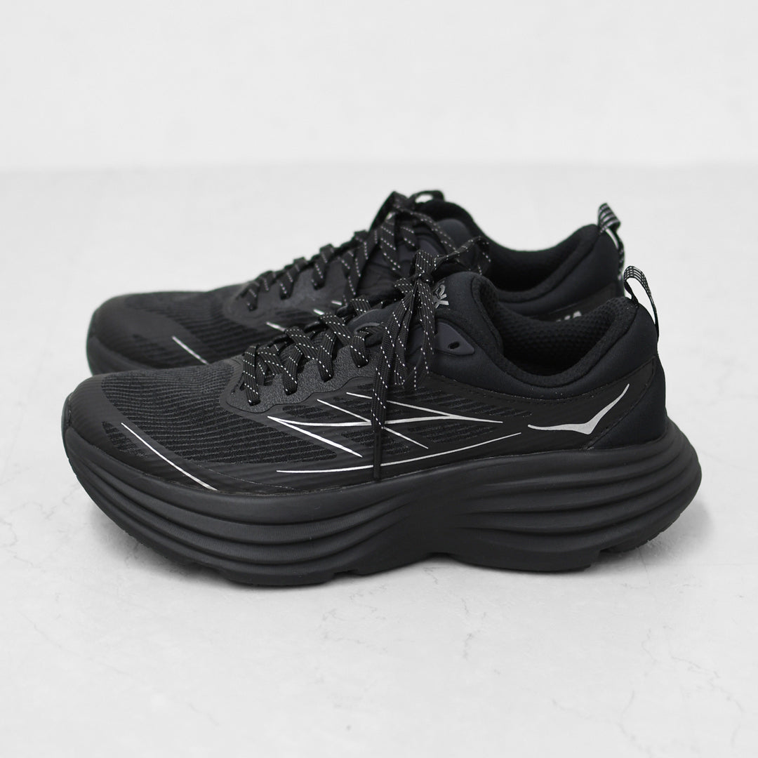 HOKA ONE ONE [ホカオネオネ] U BONDI 8 TS CAGED [1155391-bksv] ボンダイ 8 TS/BKSV・ ケージド・タウンシューズ・ロードランニング・ クイックレース・厚底・クッション性・MEN'S / LADY'S  [2026SS]