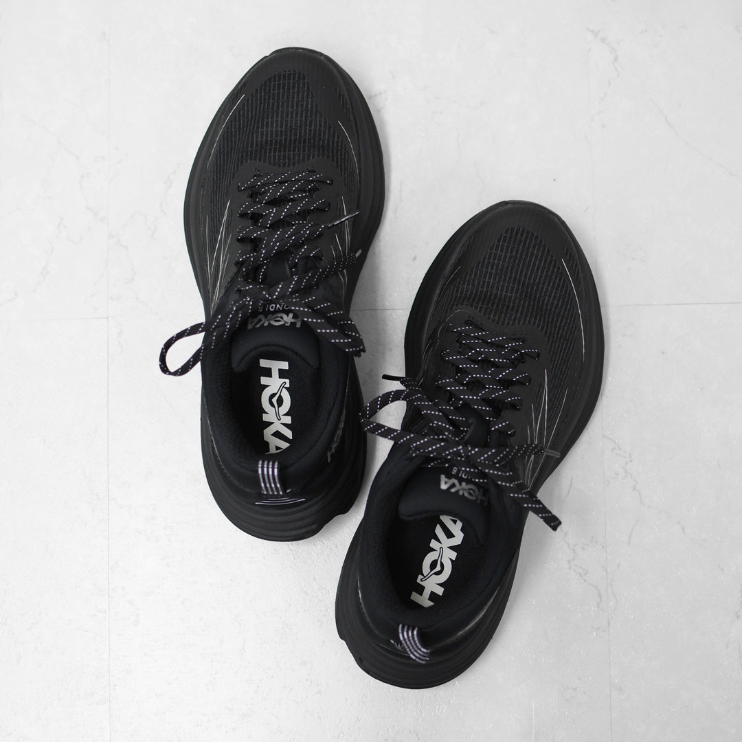 HOKA ONE ONE [ホカオネオネ] U BONDI 8 TS CAGED [1155391-bksv] ボンダイ 8 TS/BKSV・ ケージド・タウンシューズ・ロードランニング・ クイックレース・厚底・クッション性・MEN'S / LADY'S  [2026SS]